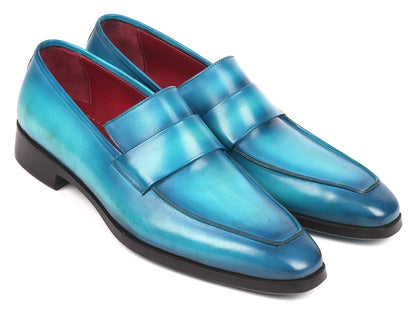 Paul Parkman Men's Loafers Turquoise (Id093 - Trq) by Paul Parkman – Don't Panic Shoes