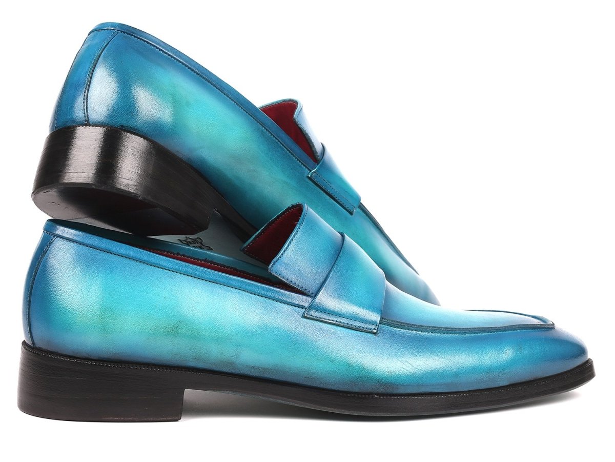 Paul Parkman Men's Loafers Turquoise (Id093 - Trq) by Paul Parkman – Don't Panic Shoes