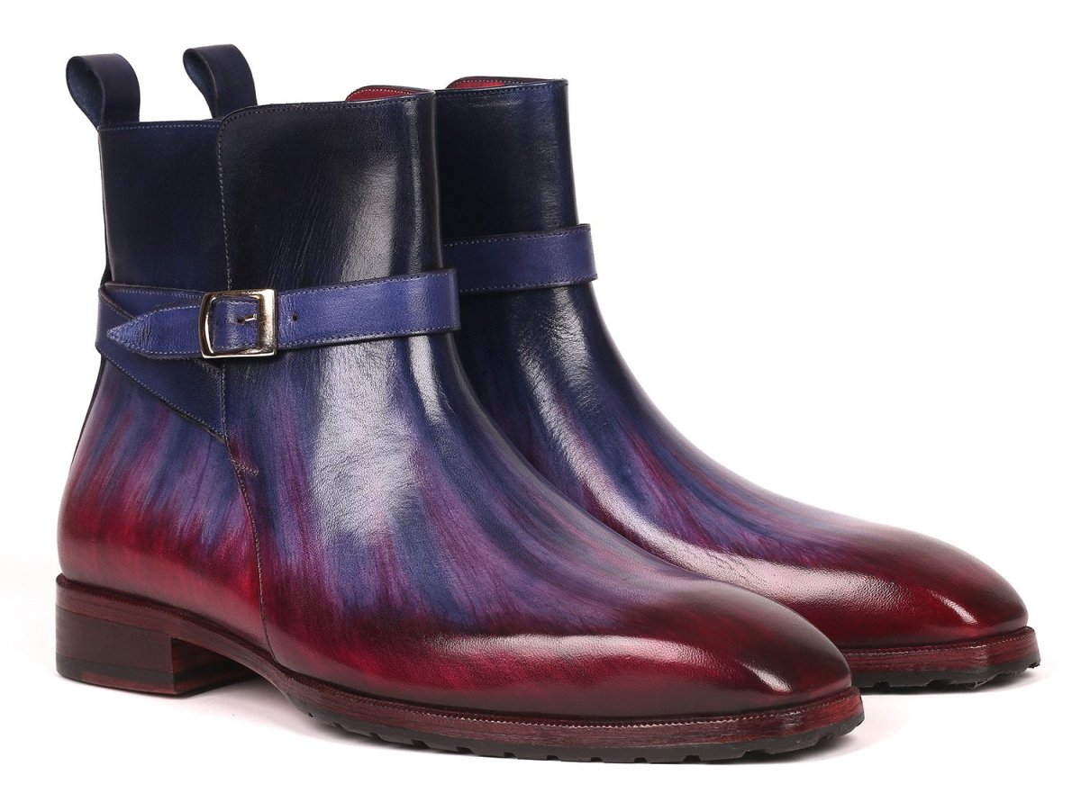 Paul Parkman Men's Multicolor Patina Jodhpur Boots (955mix32) by Paul Parkman – Don't Panic Shoes