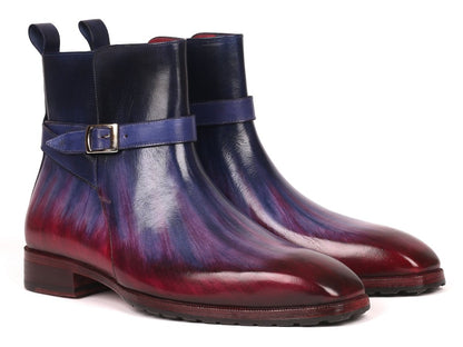 Paul Parkman Men's Multicolor Patina Jodhpur Boots (955mix32) by Paul Parkman – Don't Panic Shoes