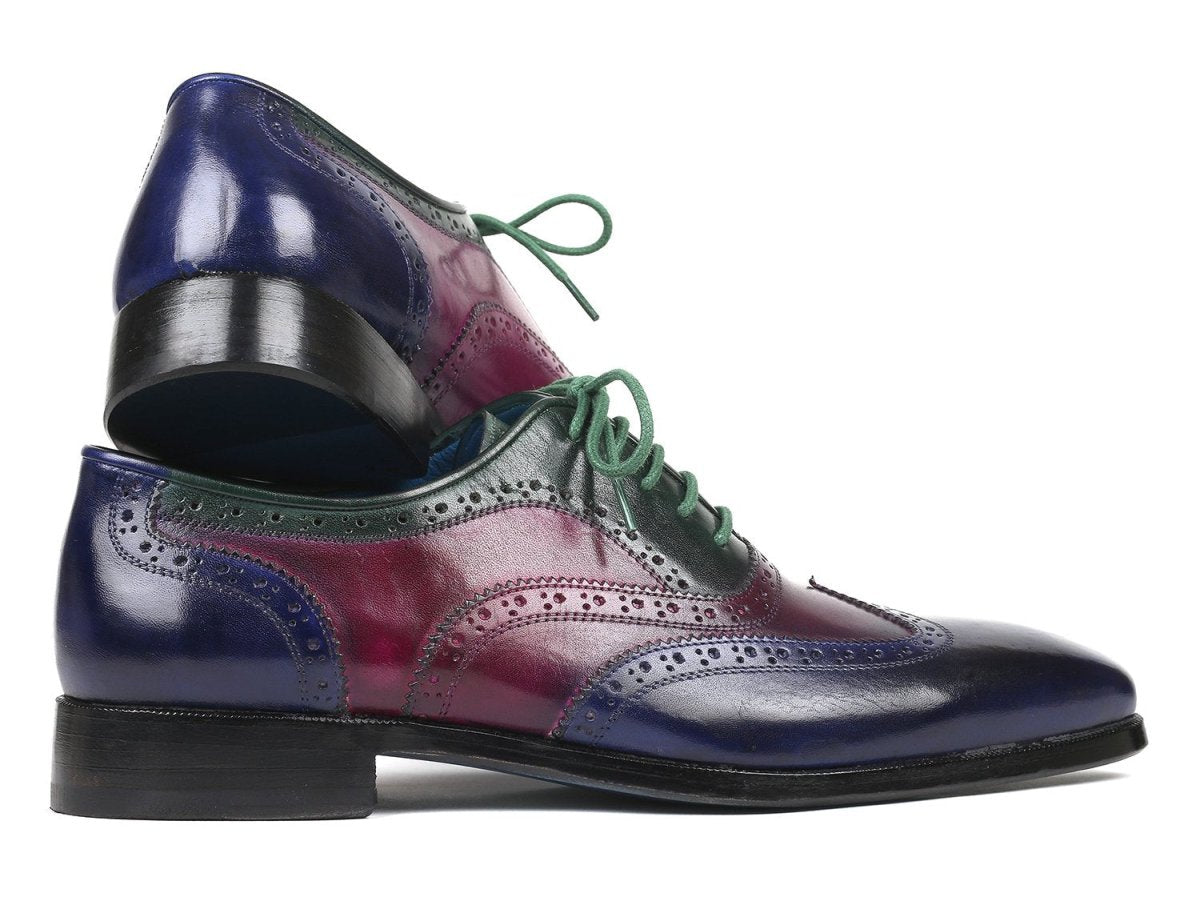 Paul Parkman Men's Multicolor Wingtip Oxfords (IdPp2284) by Paul Parkman – Don't Panic Shoes