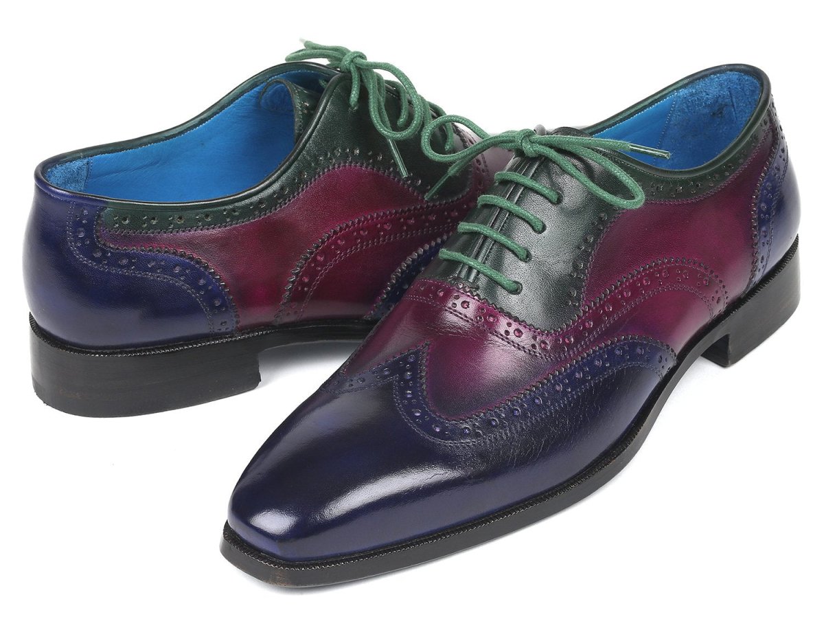 Paul Parkman Men's Multicolor Wingtip Oxfords (IdPp2284) by Paul Parkman – Don't Panic Shoes