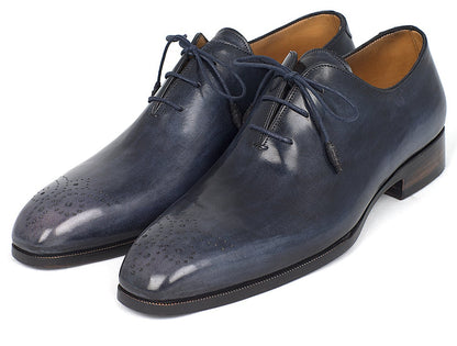 Paul Parkman Men's Navy Wholecut Oxfords (IdKr254nvy) by Paul Parkman – Don't Panic Shoes