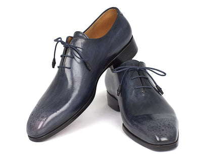 Paul Parkman Men's Navy Wholecut Oxfords (IdKr254nvy) by Paul Parkman – Don't Panic Shoes