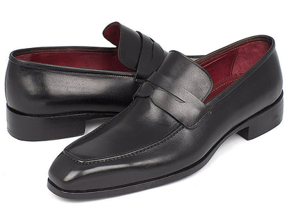 Paul Parkman Men's Penny Loafer Black Calfskin (Id10blk29) by Paul Parkman – Don't Panic Shoes