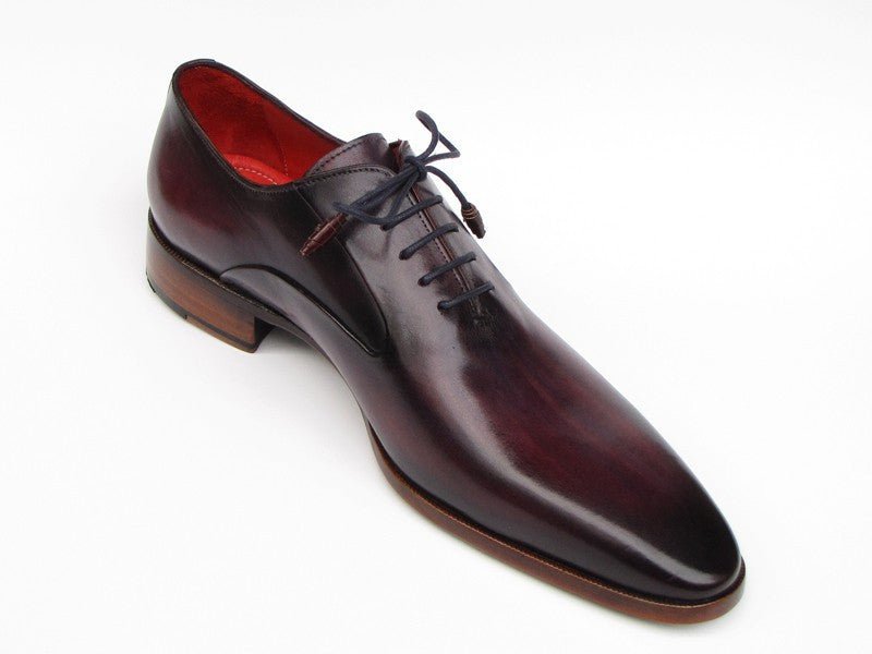 Paul Parkman Men's PlaIn Toe Leather Oxfords in Purple Shoes by Paul Parkman – Don't Panic Shoes