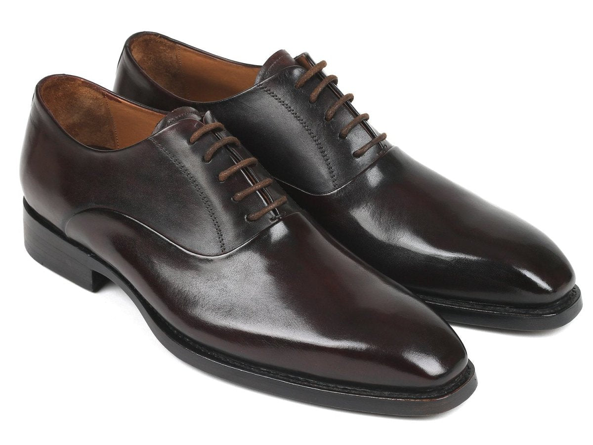 Paul Parkman Men's Plain Toe Oxfords Brown (Id5661 - Brw) by Paul Parkman – Don't Panic Shoes