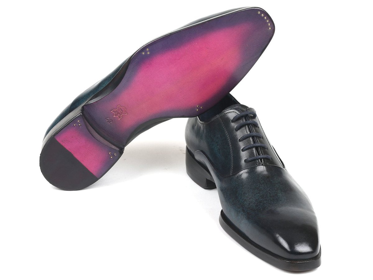 Paul Parkman Men's Plain Toe Oxfords Navy (Id5523 - Nvy) by Paul Parkman – Don't Panic Shoes