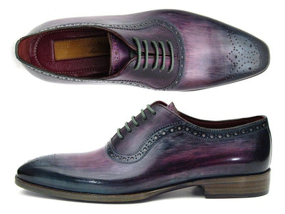 Paul Parkman Men's Purple And Navy Medallion Toe Oxfords (IdPr88tt) by Paul Parkman – Don't Panic Shoes