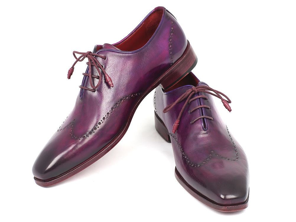 Paul Parkman Men's Purple Wingtip Oxfords (Id84ht12) by Paul Parkman – Don't Panic Shoes
