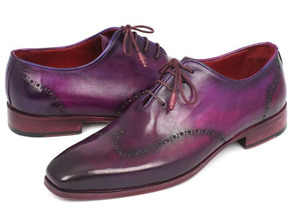 Paul Parkman Men's Purple Wingtip Oxfords (Id84ht12) by Paul Parkman – Don't Panic Shoes