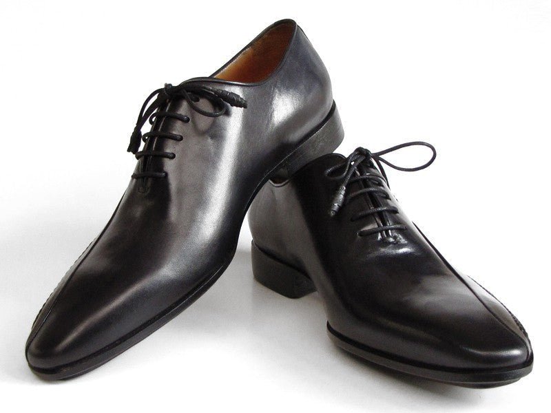 Paul Parkman Men's Side Handsewnleather Oxfords In Black Shoes by Paul Parkman – Don't Panic Shoes