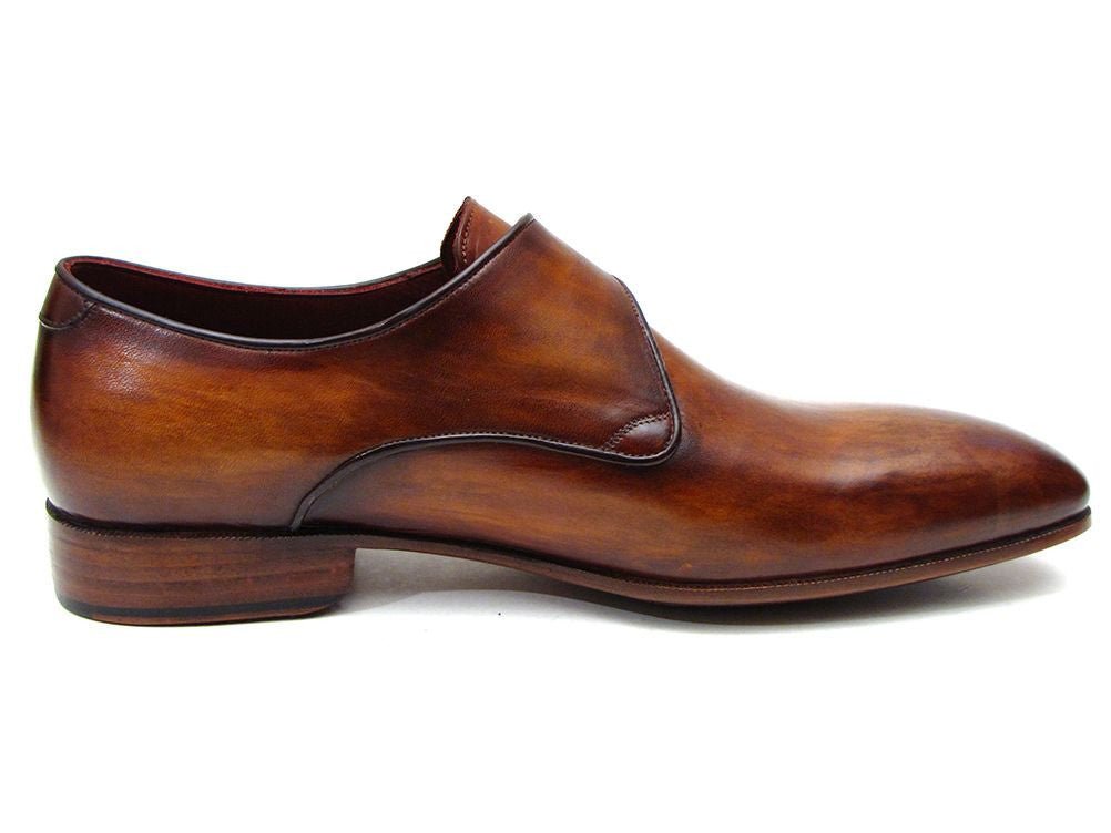 Paul Parkman Men's Single Monkstraps Brown Leather (Id69v5e) by Paul Parkman – Don't Panic Shoes
