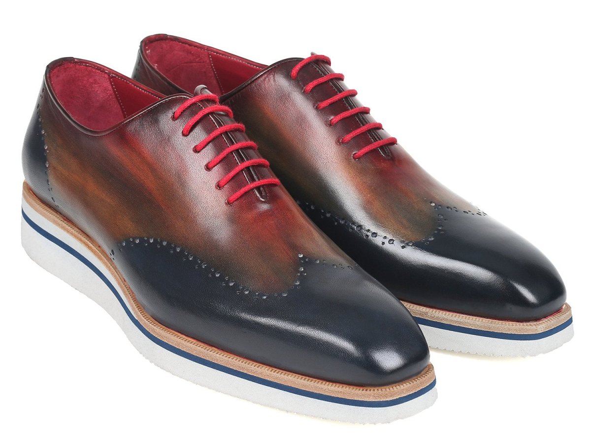 Paul Parkman Men's Smart Casual WIngtip Oxfords in Multiple Colors Shoes by Paul Parkman – Don't Panic Shoes