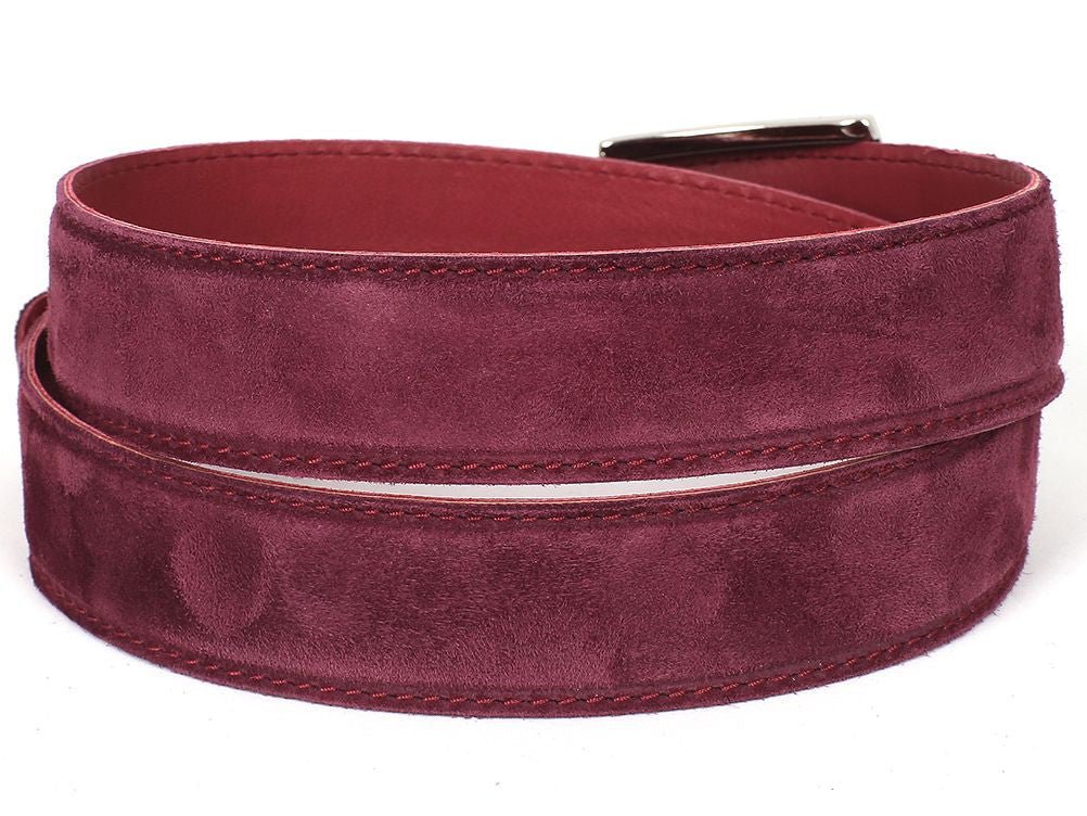 Paul Parkman Men's Suede Belt In Purple Belts by Paul Parkman – Don't Panic Shoes
