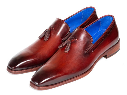 Paul Parkman Men's Tassel Loafer Garnet Brown (Id5141gbrw) by Paul Parkman – Don't Panic Shoes