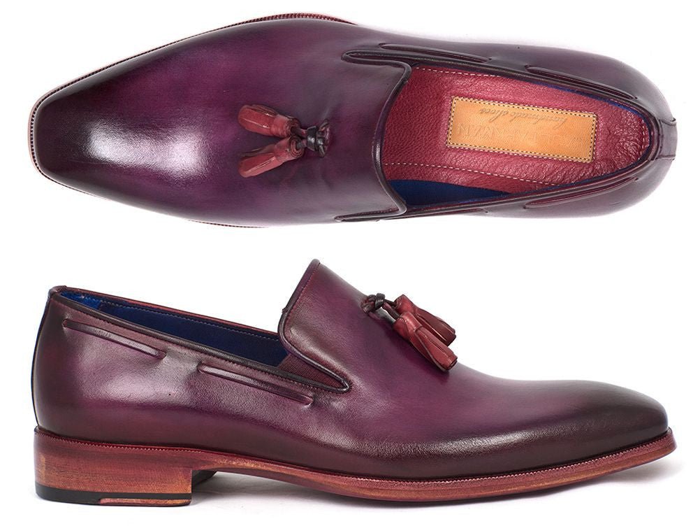 Paul Parkman Men's Tassel Loafer Purple (Id5141prp) by Paul Parkman – Don't Panic Shoes