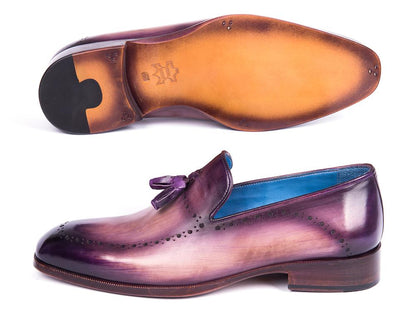 Paul Parkman Men's Tassel Loafer Purple (Id66t80 - Prp) by Paul Parkman – Don't Panic Shoes
