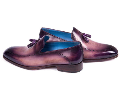Paul Parkman Men's Tassel Loafer Purple (Id66t80 - Prp) by Paul Parkman – Don't Panic Shoes