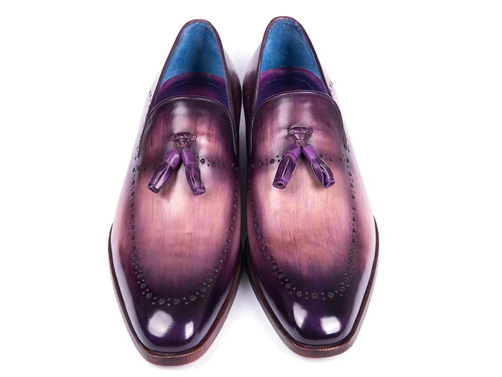 Paul Parkman Men's Tassel Loafer Purple (Id66t80 - Prp) by Paul Parkman – Don't Panic Shoes