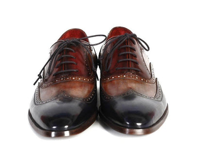 Paul Parkman Men's Three Tone Wingtip Oxfords (IdPp2278) by Paul Parkman – Don't Panic Shoes