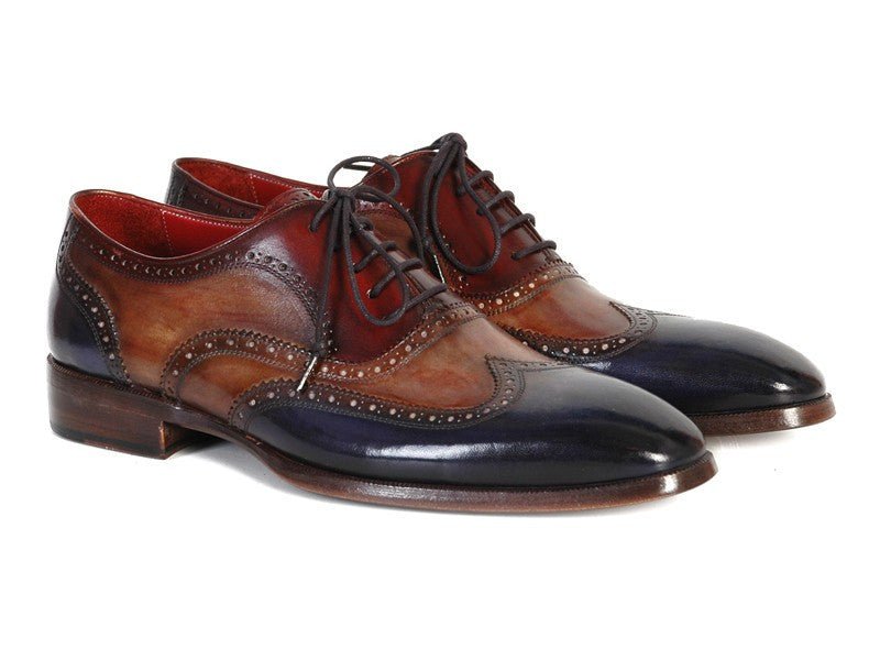 Paul Parkman Men's Three Tone Wingtip Oxfords (IdPp2278) by Paul Parkman – Don't Panic Shoes
