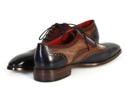 Paul Parkman Men's Three Tone Wingtip Oxfords (IdPp2278) by Paul Parkman – Don't Panic Shoes