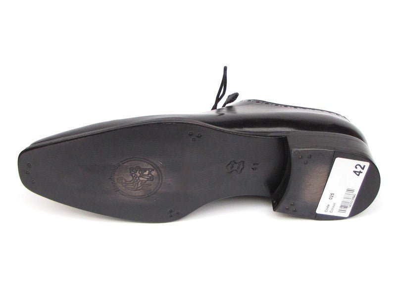 Paul Parkman Men's Wholecut Leather Oxfords In Black Shoes by Paul Parkman – Don't Panic Shoes