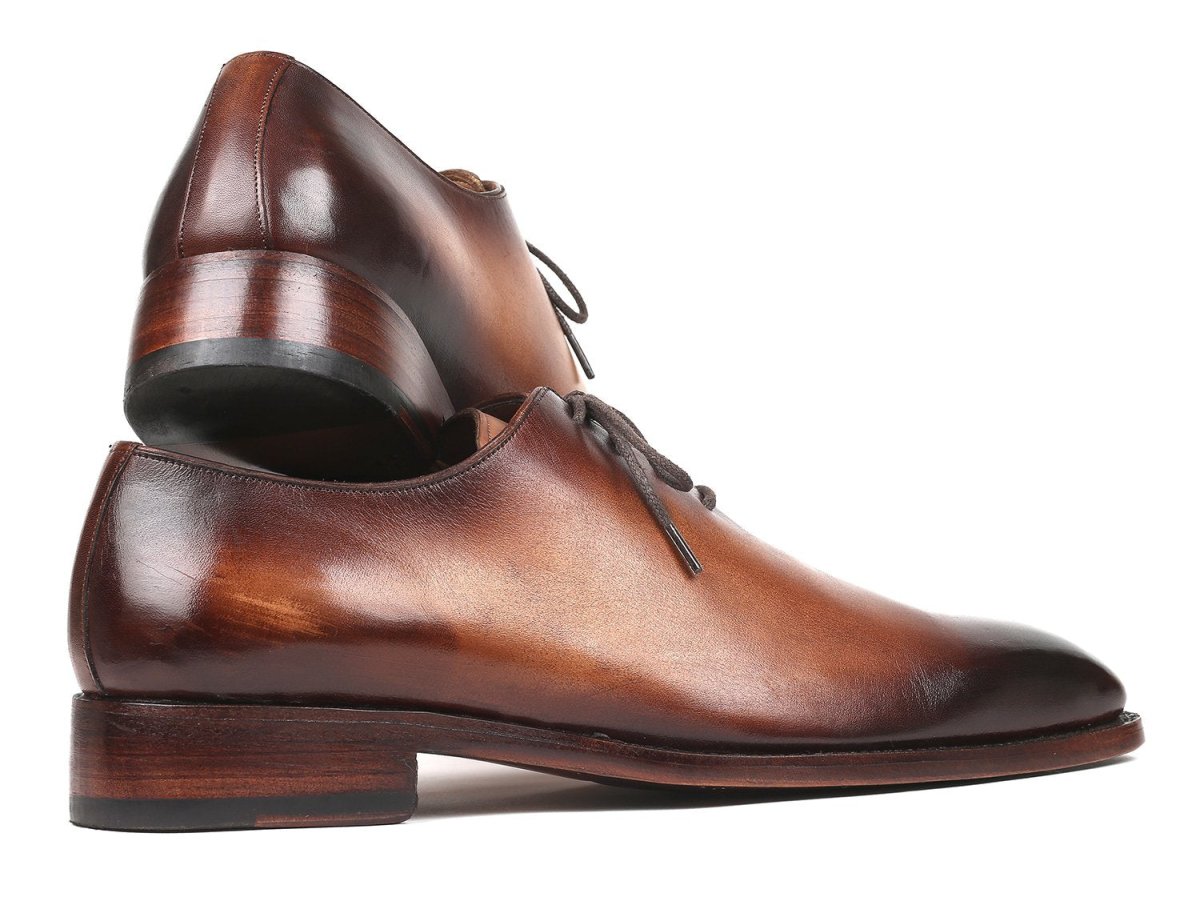 Paul Parkman Men's Wholecut Leather Oxfords In Brown Shoes by Paul Parkman – Don't Panic Shoes