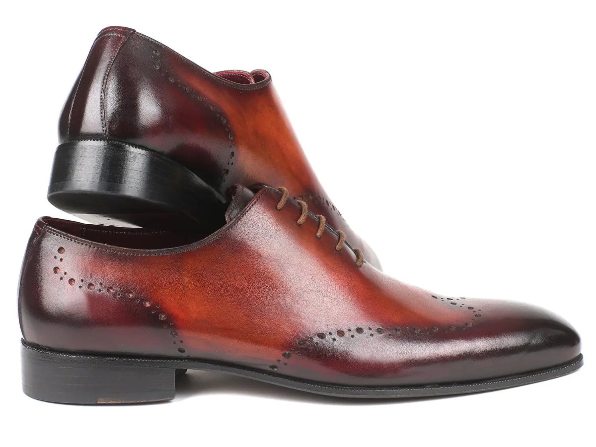 Paul Parkman Men's WIngtip Oxfords in Brown And Bordeaux Shoes by Paul Parkman – Don't Panic Shoes