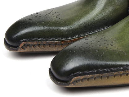 Paul Parkman Opanka Construction Oxfords Green (Id86a5 - Grn) by Paul Parkman – Don't Panic Shoes