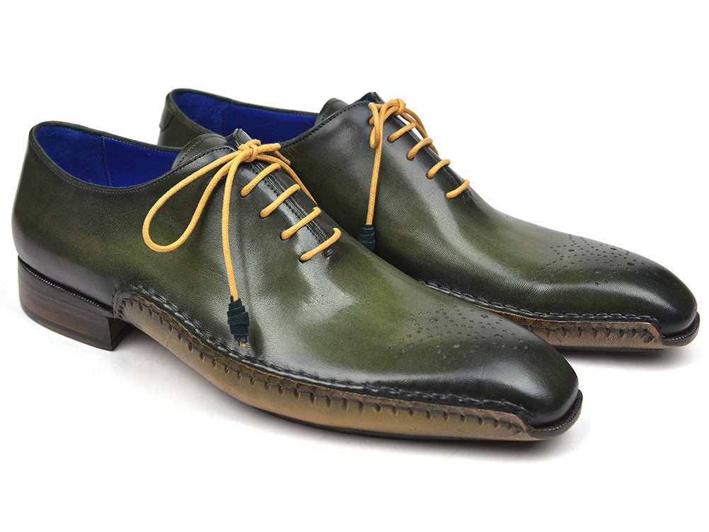 Paul Parkman Opanka Construction Oxfords Green (Id86a5 - Grn) by Paul Parkman – Don't Panic Shoes