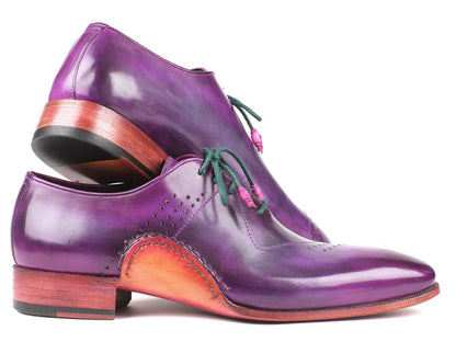 Paul Parkman Opanka Construction Purple Hand - Painted Oxfords (IdOpk66kd) by Paul Parkman – Don't Panic Shoes