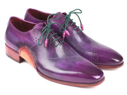 Paul Parkman Opanka Construction Purple Hand - Painted Oxfords (IdOpk66kd) by Paul Parkman – Don't Panic Shoes