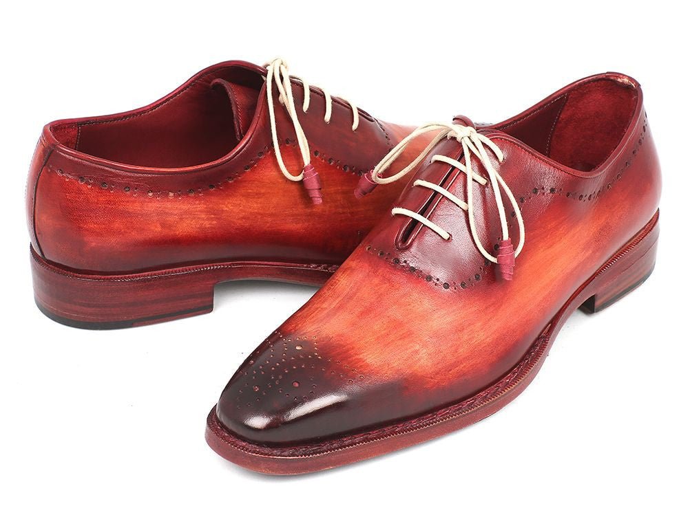 Paul Parkman Reddish Camel Medallion Toe Oxfords (Id0251) by Paul Parkman – Don't Panic Shoes
