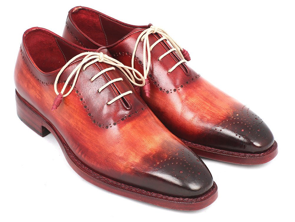 Paul Parkman Reddish Camel Medallion Toe Oxfords (Id0251) by Paul Parkman – Don't Panic Shoes