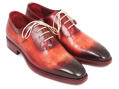 Paul Parkman Reddish Camel Medallion Toe Oxfords (Id0251) by Paul Parkman – Don't Panic Shoes