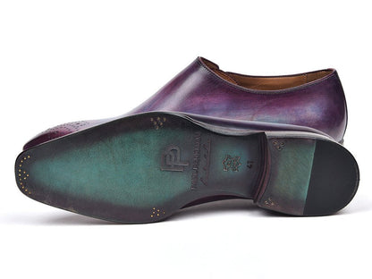 Paul Parkman Side Lace Oxfords Purple (Id901f89) by Paul Parkman – Don't Panic Shoes