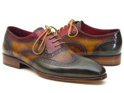Paul Parkman Three Tone Wingtip Oxfords (IdPp22f75) by Paul Parkman – Don't Panic Shoes