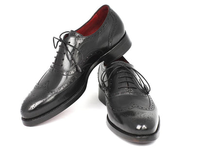 Paul Parkman Wingtip Oxford Goodyear Welted Black (Id027 - Blk) by Paul Parkman – Don't Panic Shoes