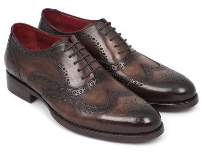 Paul Parkman Wingtip Oxfords Goodyear Welted Brown (Id027 - Brw) by Paul Parkman – Don't Panic Shoes