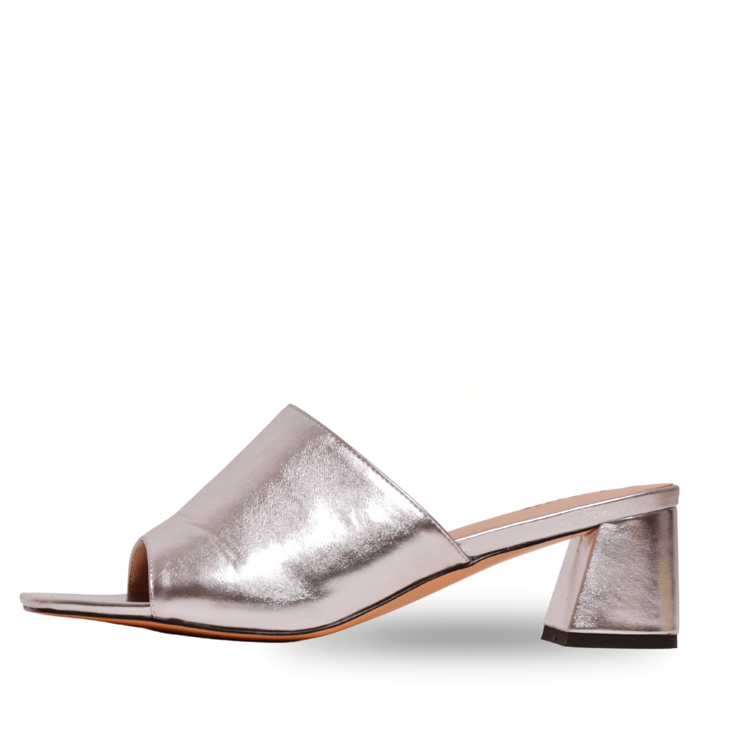Paula Sandals Silver Shoes by Vaila Shoes – Don't Panic Shoes