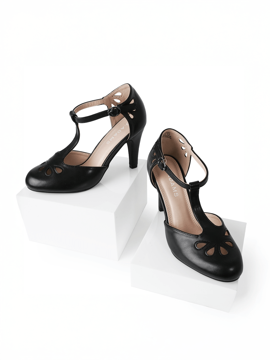 Pepper | Black Heels by J.Adams – Don't Panic Shoes
