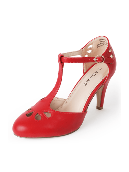 Pepper | Red Heels by J.Adams – Don't Panic Shoes