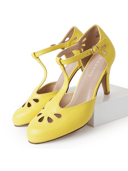 Pepper | Yellow Heels by J.Adams – Don't Panic Shoes