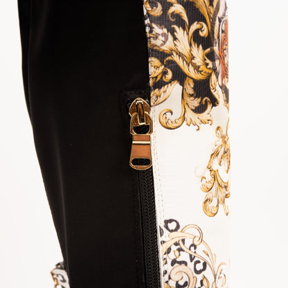 The Perugia Leather Pointy Toe Knee High Women Boot