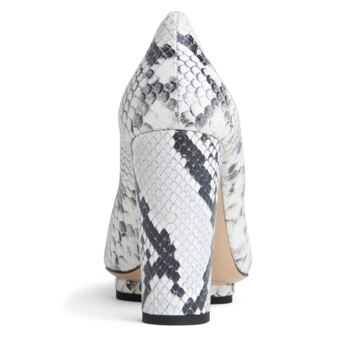 Pippa Platform Pump Natural Snake Print Leather 4 Inch Heel Heels by Beautiisoles – Don't Panic Shoes
