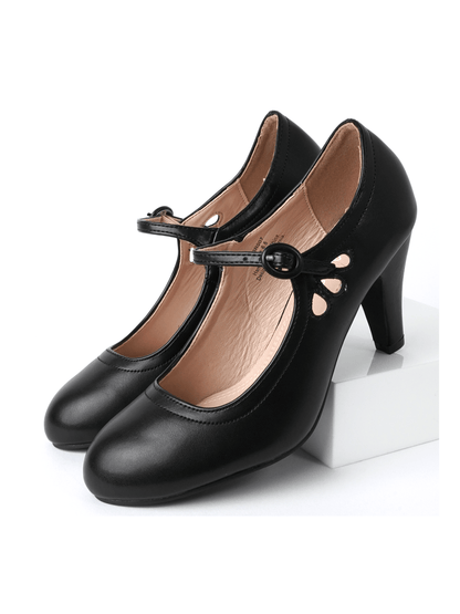Pixie | Black Heels by J.Adams – Don't Panic Shoes