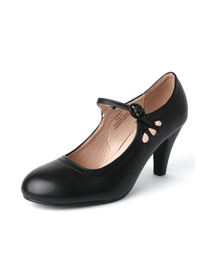 Pixie | Black Heels by J.Adams – Don't Panic Shoes