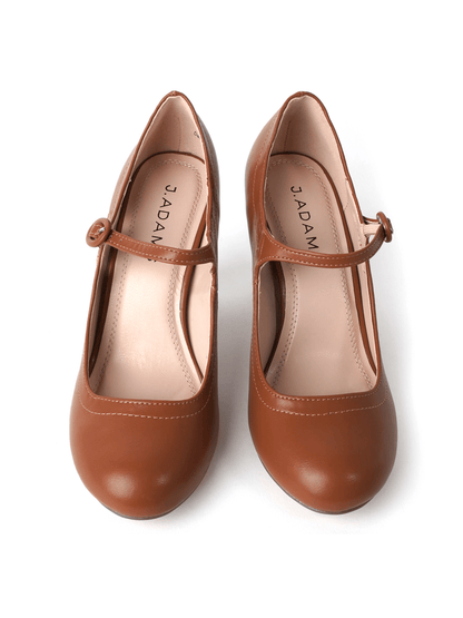 Pixie | Brown Heels by J.Adams – Don't Panic Shoes